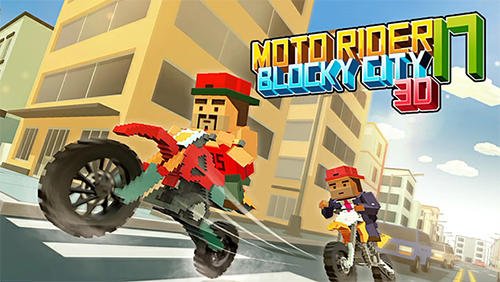 download Moto rider 3D: Blocky city 17 apk